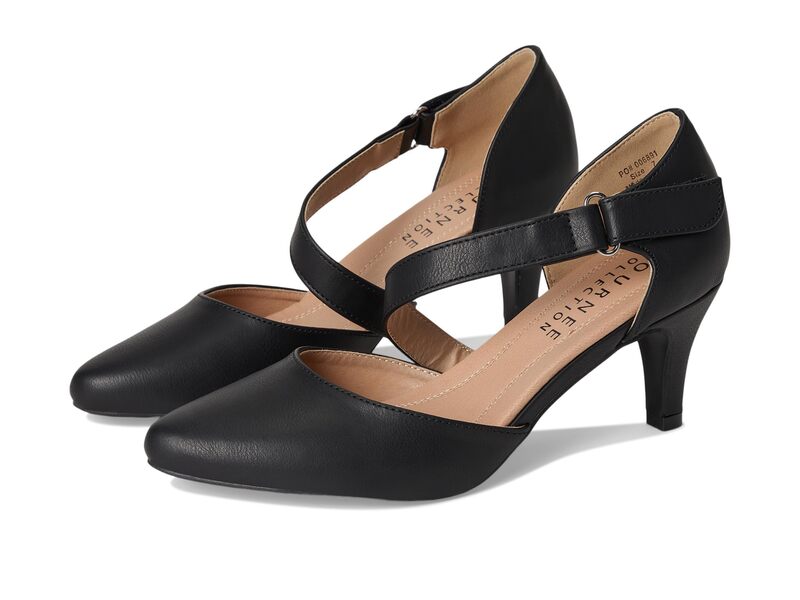 ジュルネ 寄せ合わせ レディース シューズ 踵 Journee Collection Tillis Black 黒いこと