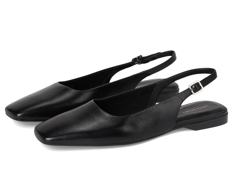 ヴァガボンド レディース シューズ サンダル レザー Vagabond Shoemakers Delia Leather Slingback Black ブラック