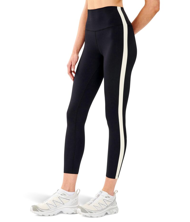 スピリッツフィフティファイブ レディース ボトムス カジュアルパンツ ハイウエスト Splits59 Clare High Waist Rigor 7/8 Black/White ホワイト