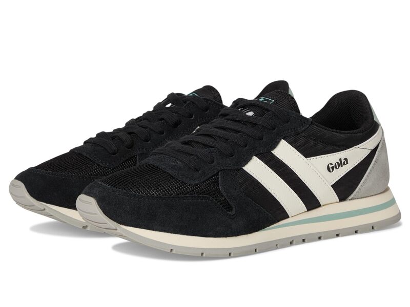 ゴラ レディース シューズ スニーカー Gola Daytona Black/Off White 象牙色