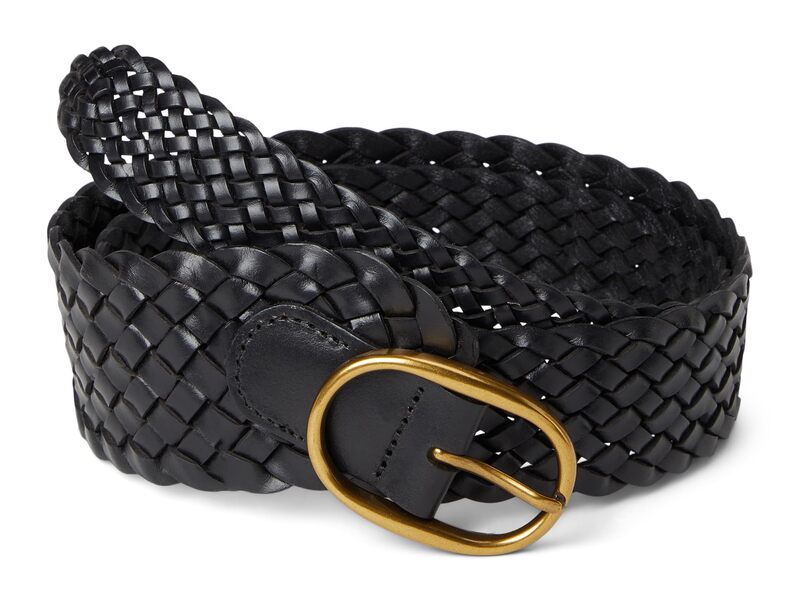 メイドウェル レディース アクセサリー ベルト Madewell Woven Hip Belt True Black ブラック