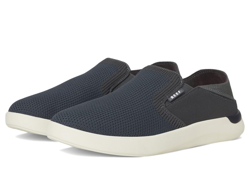 リーフ メンズ シューズ スニーカー Reef Neptune Slip-On Black/White ホワイト