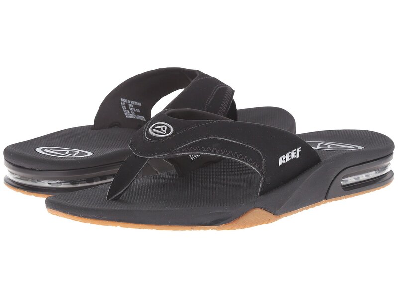 リーフ メンズ シューズ サンダル Reef Fanning Black/Silver 3 ブラック