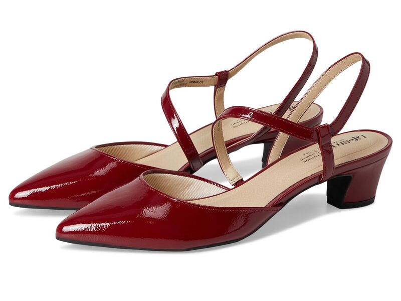ライフストライド レディース シューズ ヒール ミニ LifeStride Minimalist Dress Pump Dark Cherry