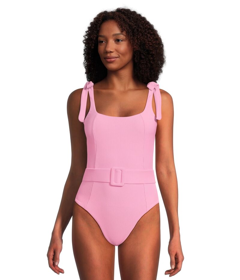 ビーチライオット レディース 水着 上下セット Beach Riot Sydney Belted One-Piece Rem SC Prism Pink ピンク