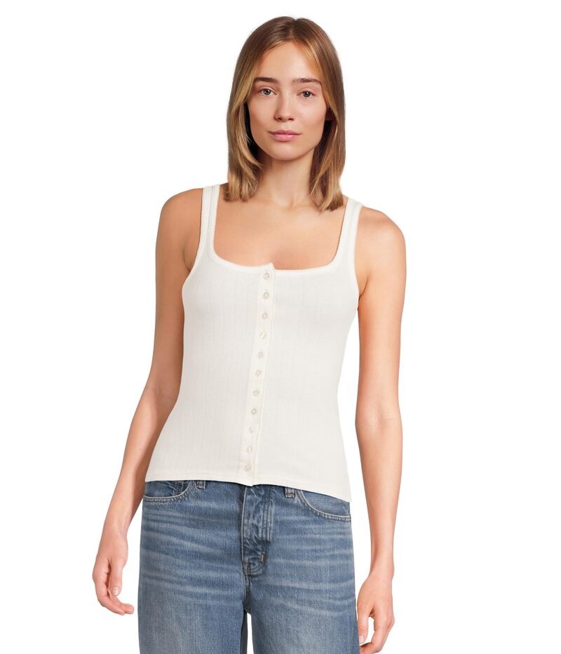 フリーピープル レディース トップス シャツ Free People End Game Pointelle Tank Sugar Swizzle