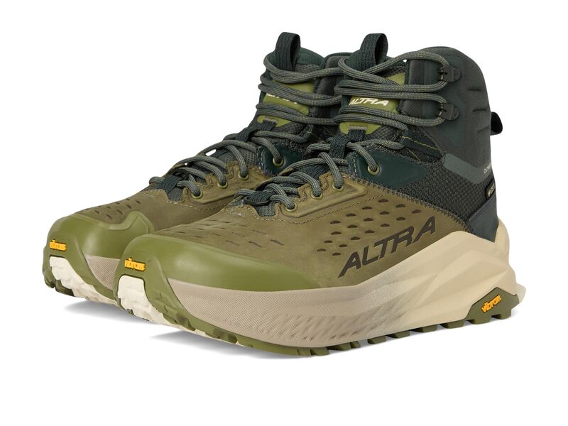 アル虎 メンズ シューズ ブーツ・レインブーツ Altra Olympus 6 Hike Mid Gtx Dusty Olive オリーブ