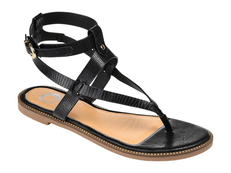 ジュルネ コレクション レディース シューズ サンダル Journee Collection Comfort Foam? Tangie Sandal Black ブラック