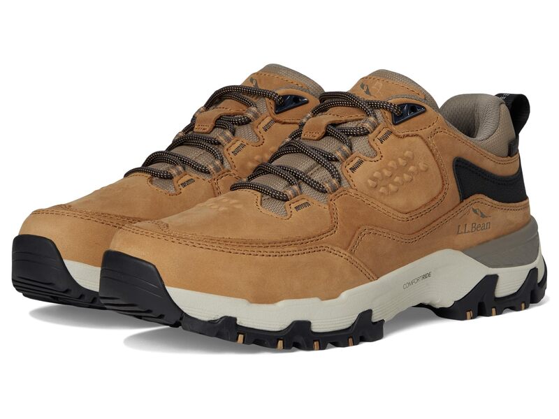 エルエルビーン レディース シューズ ブーツ・レインブーツ レザー L.L.Bean Trail Model X Low Waterproof Leather Hiker 2 Barley