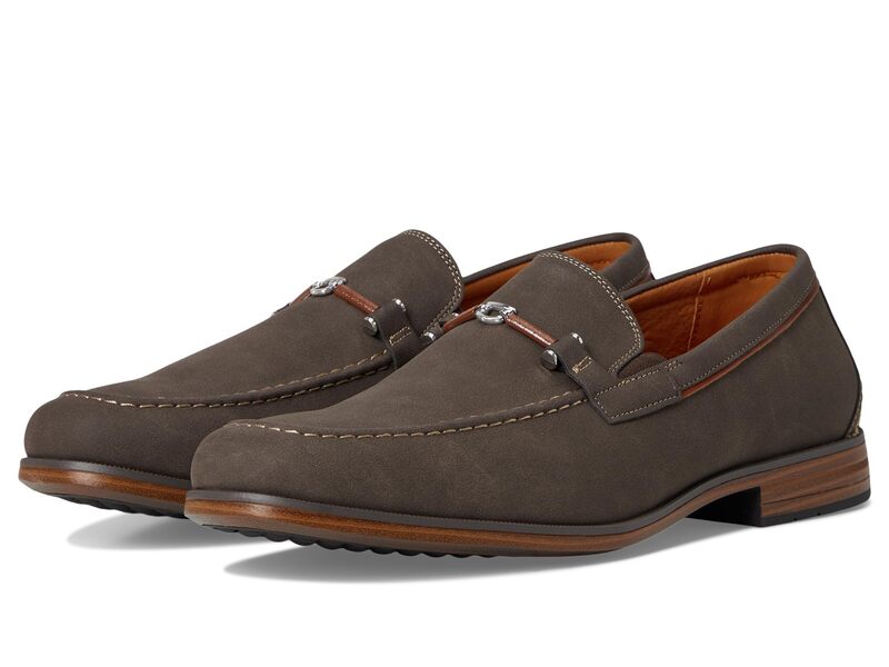 ステイシーアダムス メンズ シューズ スリッポン・ローファー Stacy Adams Richardson Moc Toe Slip-On Brown ブラウン