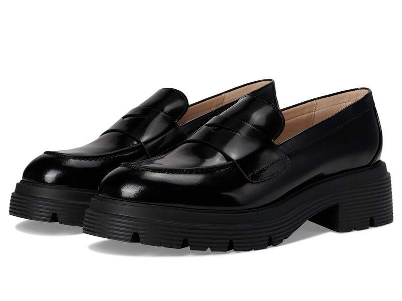 スチュアート ワイツマン レディース シューズ スリッポン・ローファー Stuart Weitzman Hudson Lite Loafer Black 黒いこと