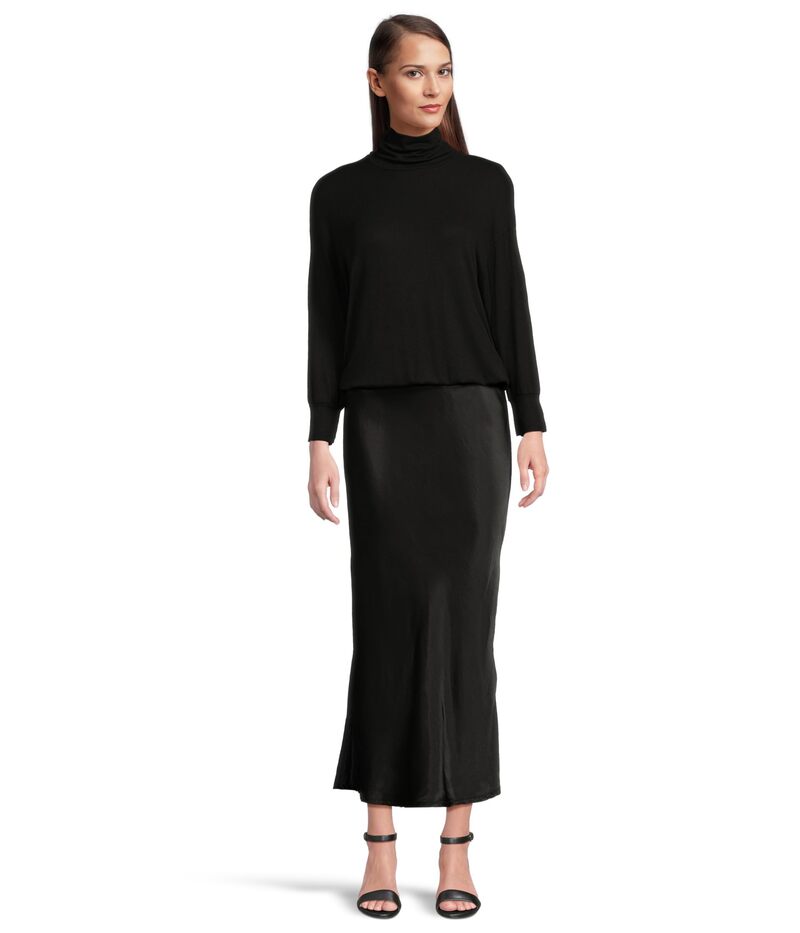 マイケルスターズ レディース トップス ワンピース Michael Stars Padma 2-in-1 Dress Black ブラック
