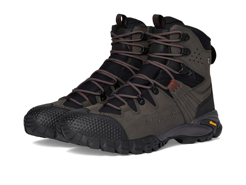 コロンビア メンズ シューズ ブーツ・レインブーツ レザー Columbia Navigator Trek Outdry Leather Black/Spice ブラック