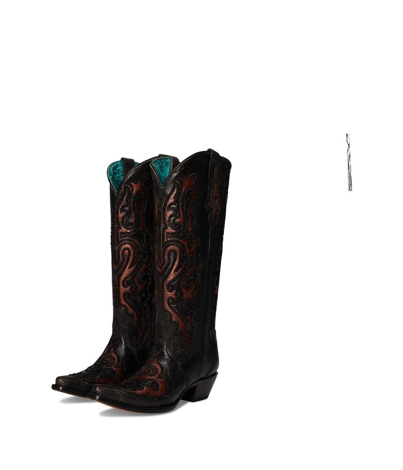 コーラルブーツ レディース シューズ ブーツ・レインブーツ Corral Boots A4738 Black Bronze ブラック
