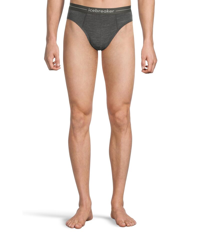 アイスブレーカー メンズ アンダーウェア ブリーフパンツ Icebreaker Merino 150 Anatomica Briefs Jet Heather ヘザー