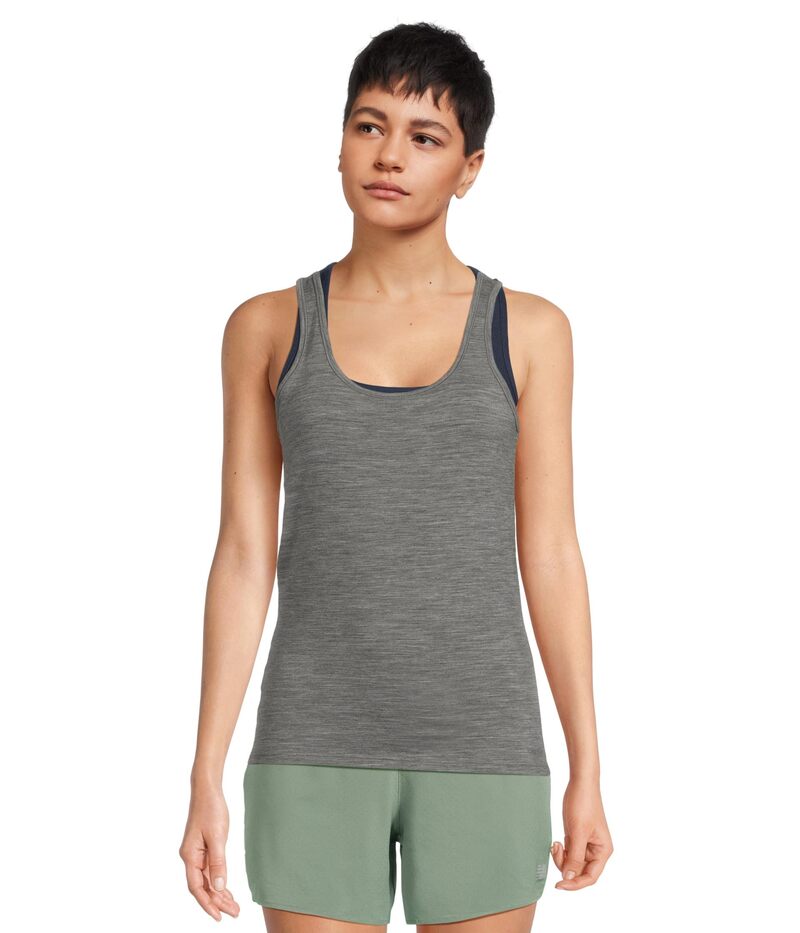アイスブレーカー レディース トップス シャツ Icebreaker Merino 150 Siren Tank Gritstone Heath