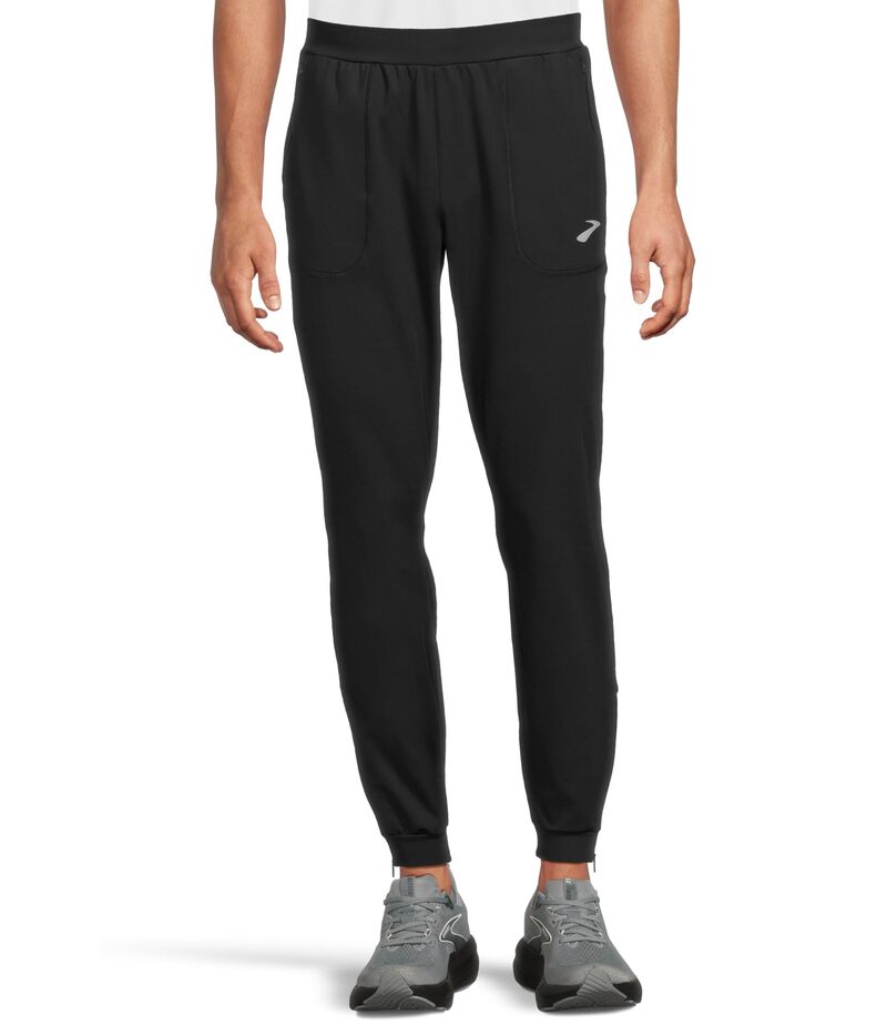 ブルックス メンズ ボトムス カジュアルパンツ Brooks Momentum Thermal Pant Black ブラック