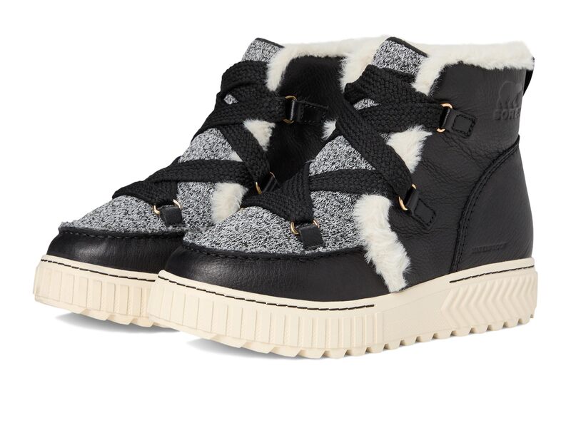 ソレル レディース シューズ ブーツ・レインブーツ SOREL Ona Ave Alpine Boots Waterproof Black/Chalk チョーク