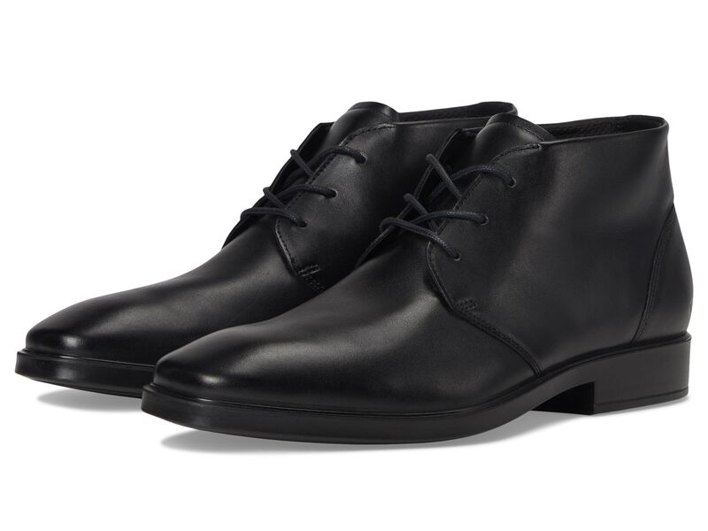 残響音 メンズ シューズ ブーツ・レインブーツ ECCO Metropole Milan Chukka Boots Black 黒いこと