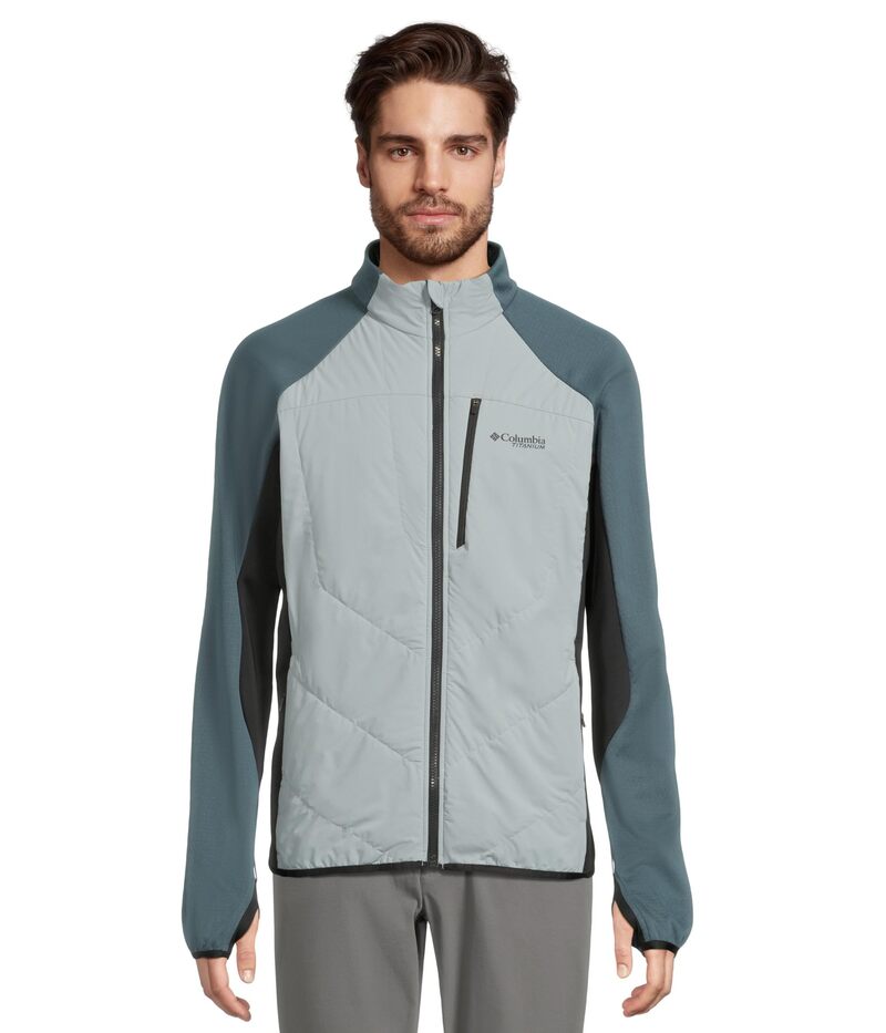 コロンビア メンズ アウター コート Columbia Arctic Crest Hybrid Full Zip Crushed Blue/Ev ブルー 31,070円