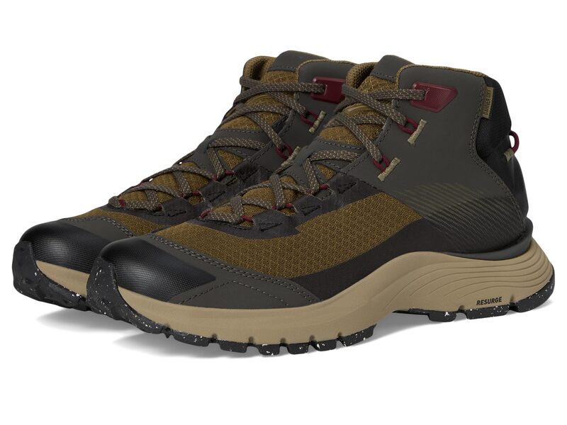 ダナー メンズ シューズ ブーツ・レインブーツ Danner Trail Junction Mid Black Olive/Por 黒いこと