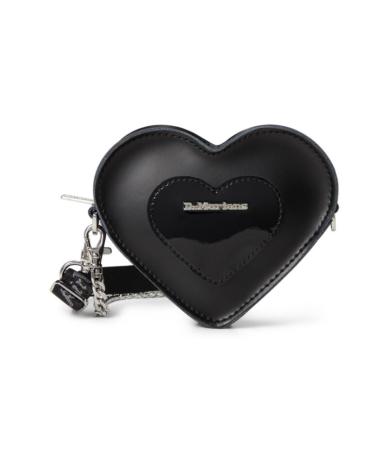 ドクターマーチン メンズ バッグ ハンドバッグ ミニ Dr. Martens Mini Heart Bag Black ブラック