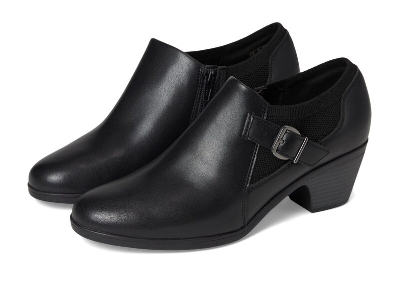 クラークス レディース シューズ ヒール Clarks Emily 2 Darcey Black Leather ブラック 16,485円