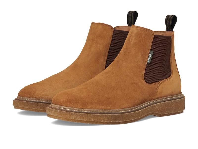 バブアー メンズ シューズ ブーツ・レインブーツ チェルシーブーツ チェルシー Barbour Tinstone Chelsea Boots Toffee Suede