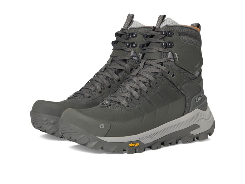 オボズ メンズ シューズ ブーツ・レインブーツ Oboz Bangtail Mid Insulated B-Dry Charcoal 濃灰色