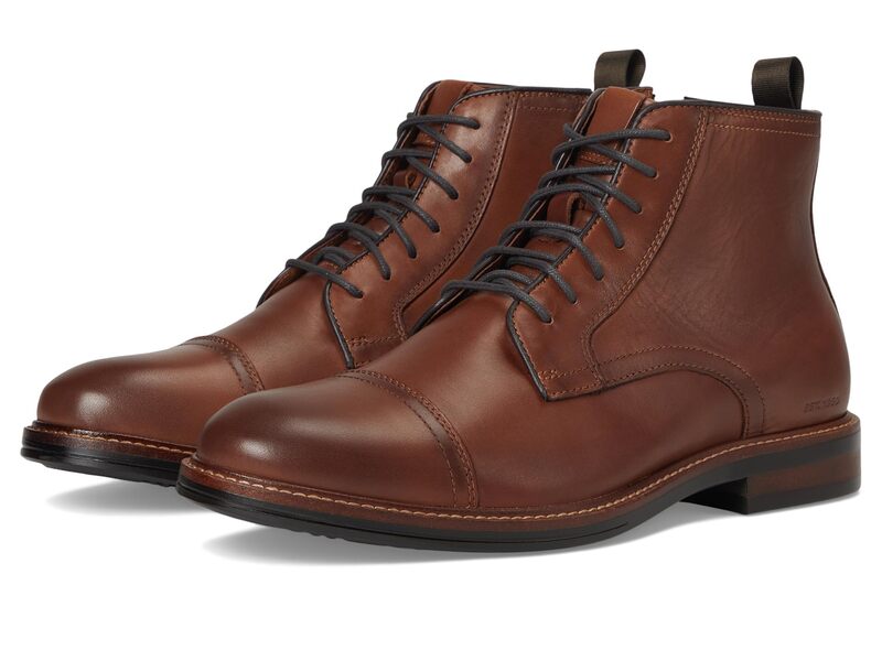ジョンストンアンドマーフィー メンズ シューズ ブーツ・レインブーツ 旗がしら Johnston \u0026 Murphy XC+ Durham Cap Toe Boots Cognac Waterpro