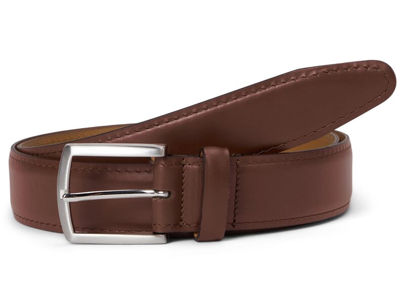 ジョンストンアンドマーフィー メンズ 付属品 胴締め Johnston \u0026 Murphy Glazed Feather Edge Brown 赤銅色