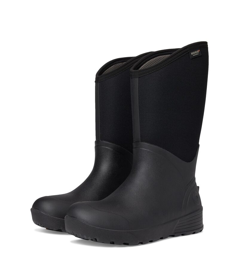 ボグス メンズ シューズ ブーツ・レインブーツ Bogs Bozeman Ii Vibram Arctic Grip Black ブラック