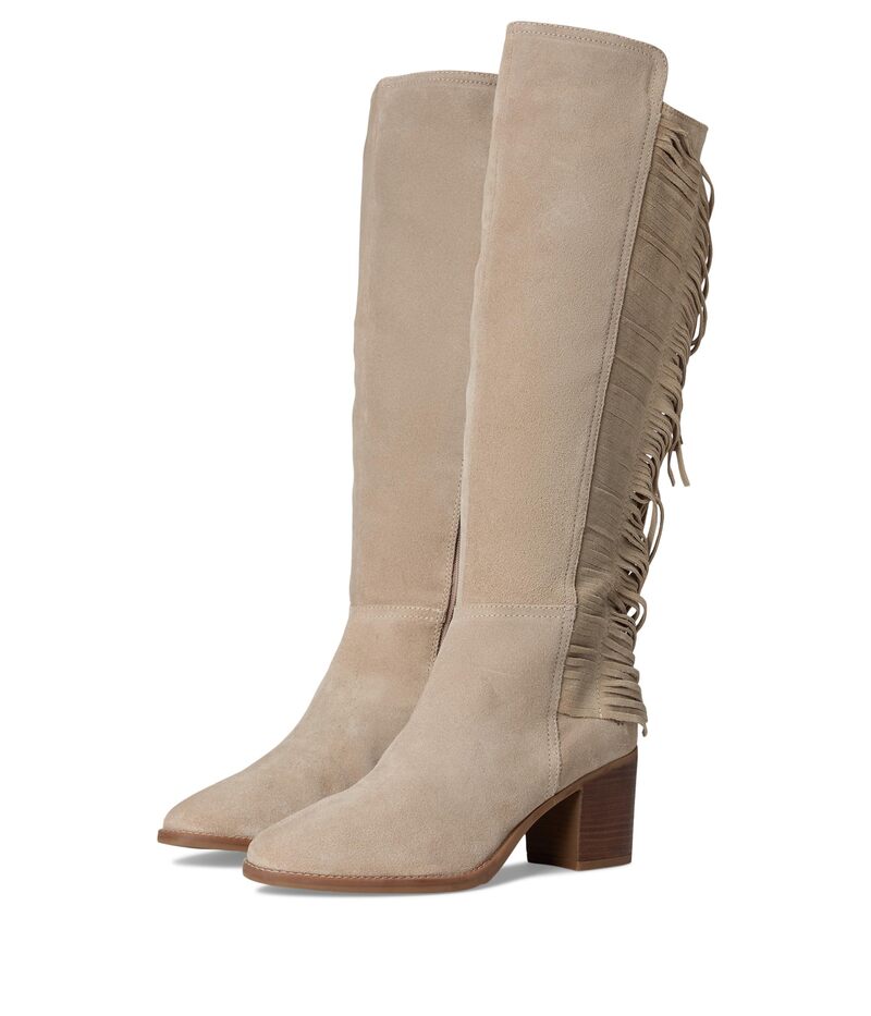 ラッキーブランド レディース シューズ ブーツ・レインブーツ フリンジ Lucky Brand Boswell Fringe Boots Dune Grey/Dune グレー