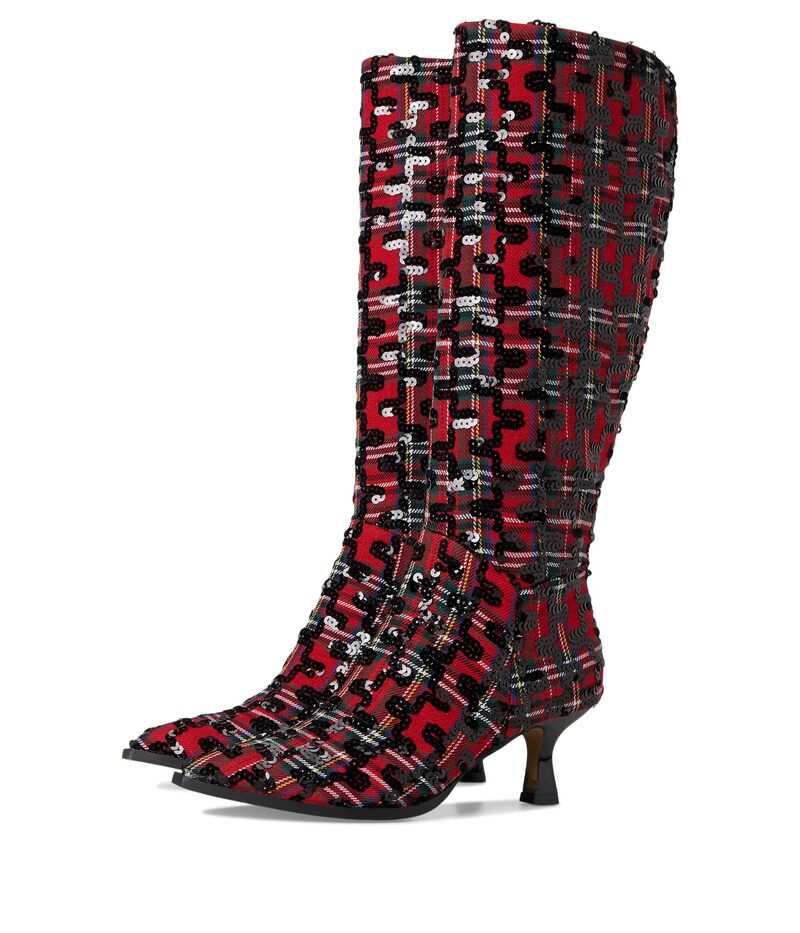 ブルーバイベトシージョンソン レディース シューズ サンダル Blue by Betsey Johnson Pamella Red Plaid レッド