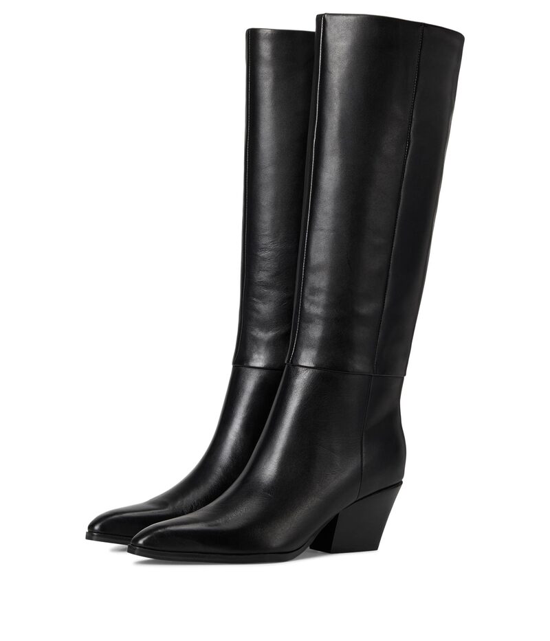 マーク・フィッシャー レディース シューズ ブーツ・レインブーツ Marc Fisher LTD Tarrie Black Leather ブラック