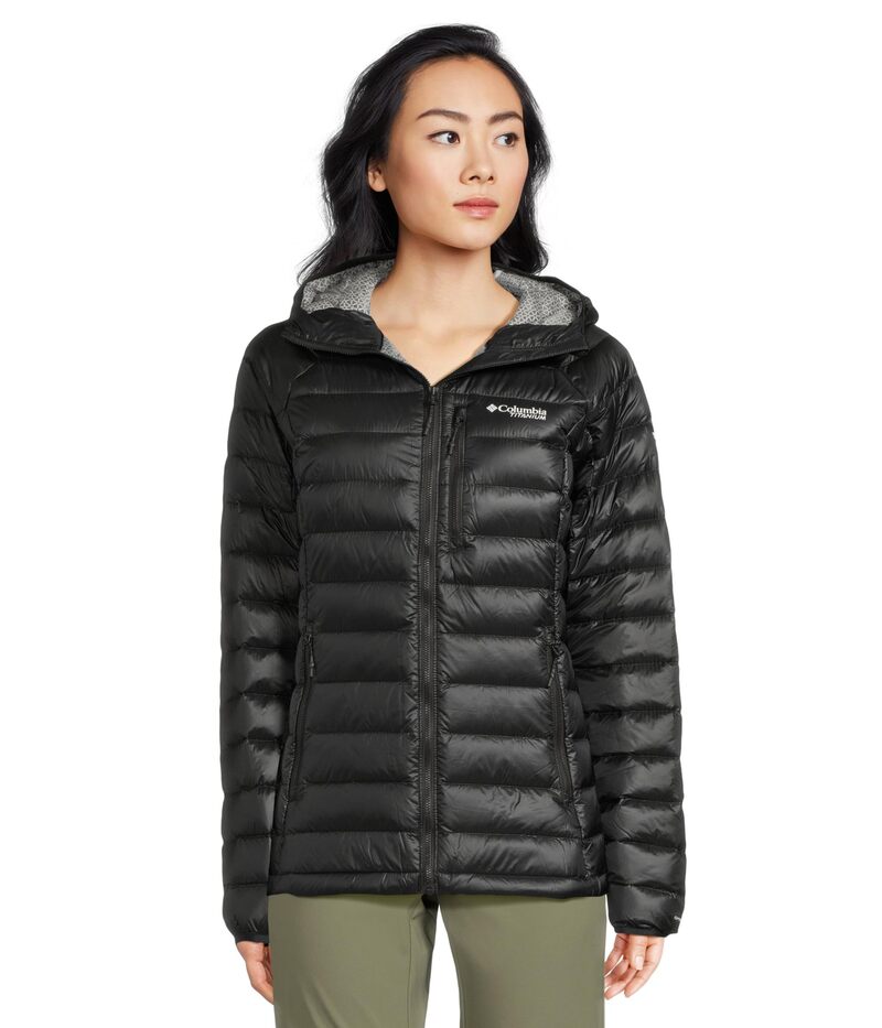 コロンビア レディース アウター コート フーデッドジャケット ダウン ジャケット Columbia Arctic Crest? Down Hooded Jacket Black ブラック 44,280円