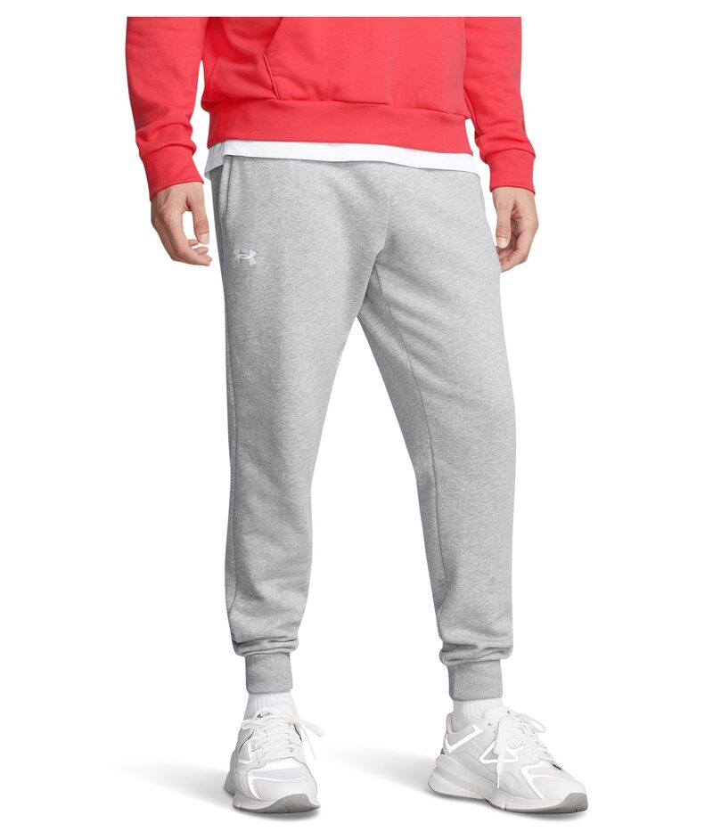 アンダーアーマー メンズ ボトムス カジュアルパンツ ジョガーパンツ フリース Under Armour Rival Fleece Joggers Mod Gray Light グレー