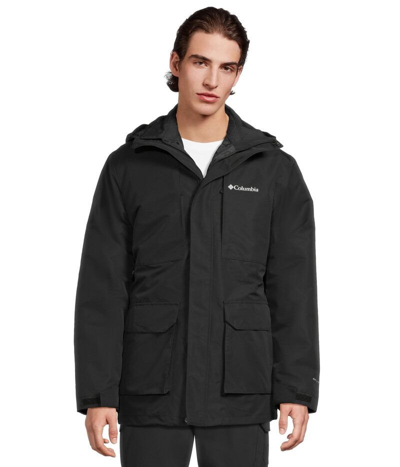 コロンビア メンズ アウター 厚地の外套 プルオーバー 上衣 Columbia Landroamer Shirt Jacket Interchange Black 黒いこと