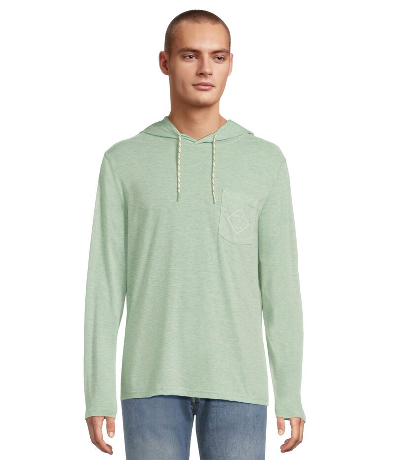 ソルティークルー メンズ トップス シャツ パーカー Salty Crew Tippet Pocket UV Hoodie Marine