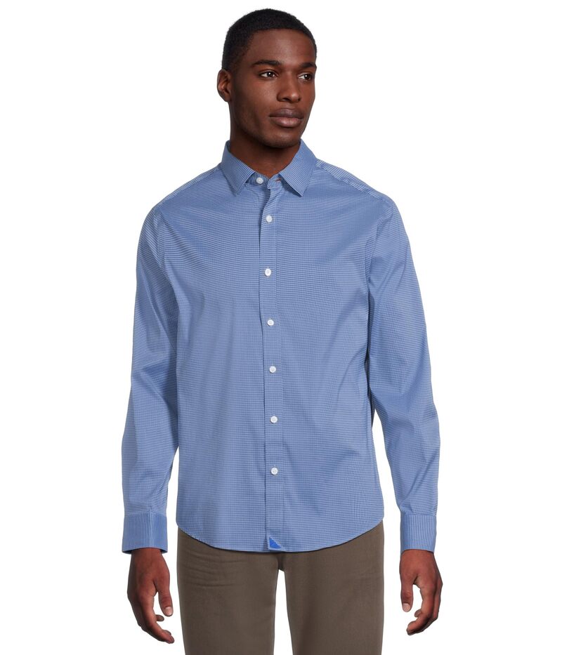 アンタックイット メンズ トップス シャツ コットン UNTUCKit Long Sleeve Cottontek? Kleinwood Shirt Blue ブルー