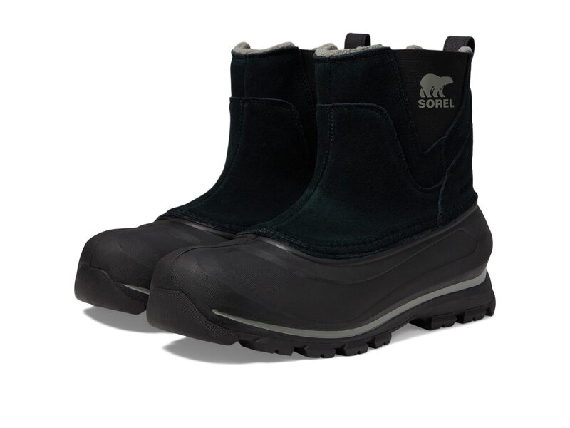 ソレル メンズ シューズ ブーツ・レインブーツ SOREL Buxton? Pull-On Waterproof Black/Quarry ブラック