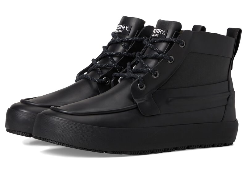 スペリー メンズ シューズ ブーツ・レインブーツ レース Sperry Sleet Lace-up Black ブラック