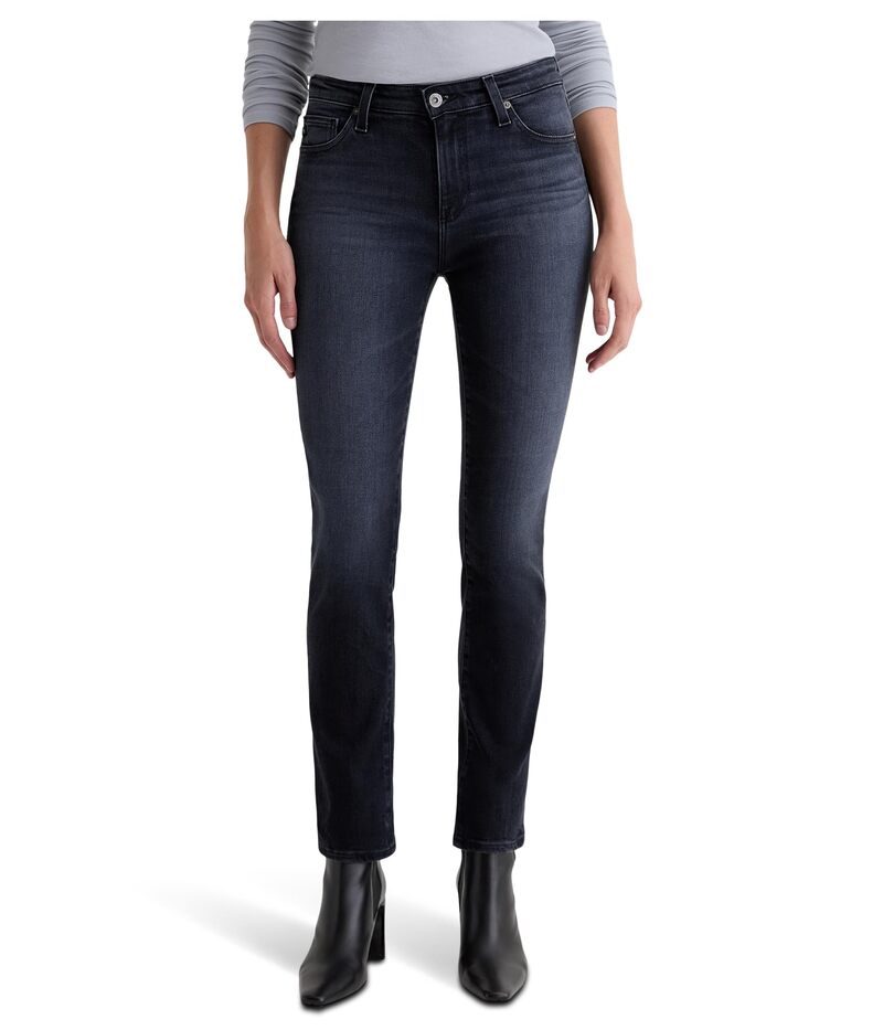 エージージーンズ レディース ボトムス デニムパンツ AG Jeans Mari Mid Rise Slim Straight Jean In Glitch Glitch