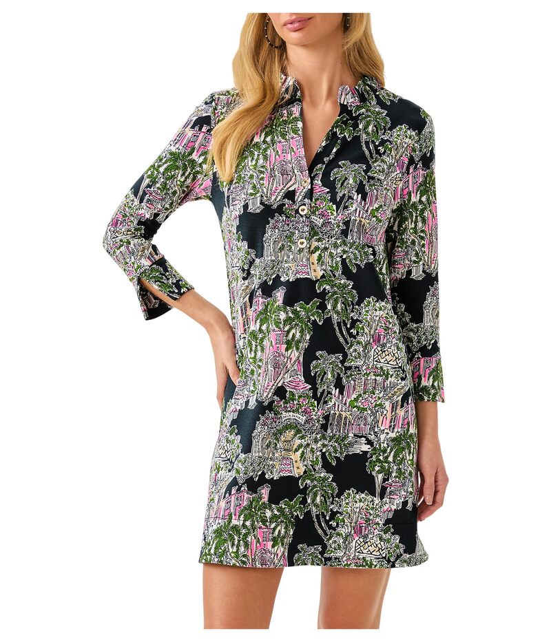 リリーピュリッツァー レディース トップス ワンピース Lilly Pulitzer Knightley Dress Onyx Pb Anniver