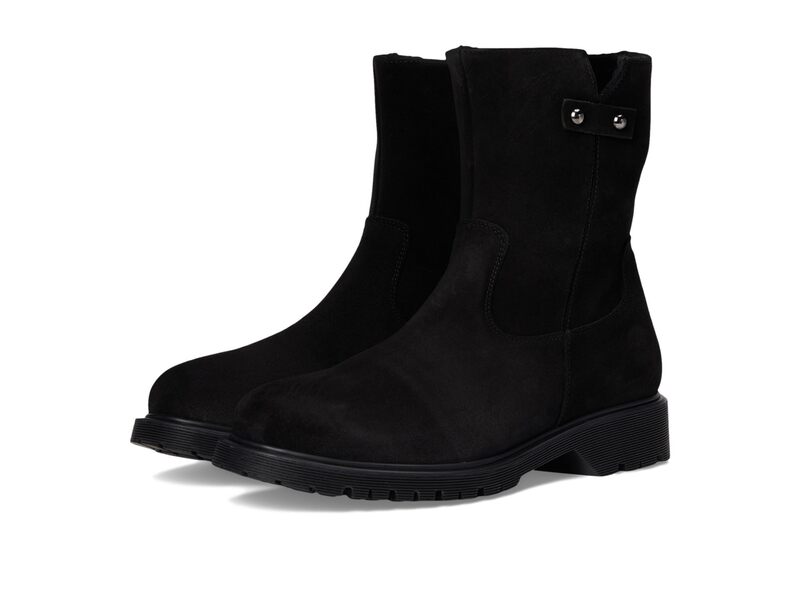 ラカナディアン レディース シューズ ブーツ・レインブーツ La Canadienne Hogan Black Suede 黒いこと