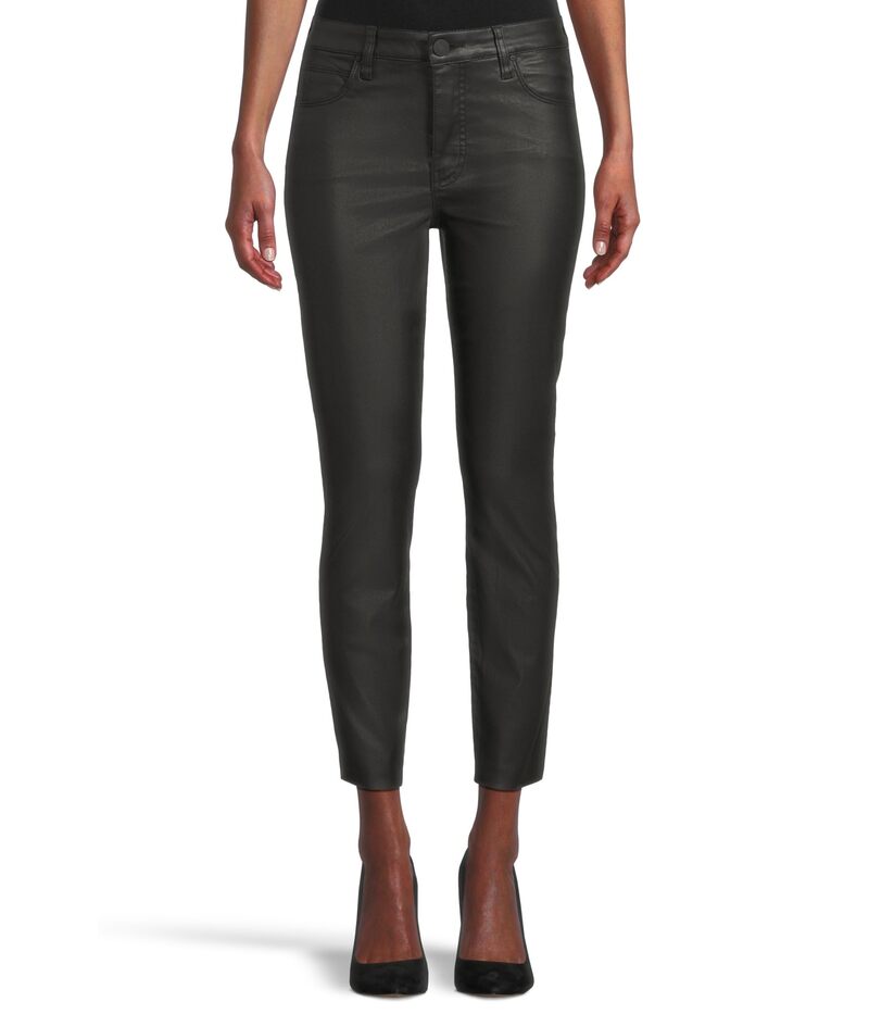 カットフロムザクロス レディース ボトムス ジーンズズボン下 KUT from the Kloth Charlize High-rise Fab Ab Cigarette Leg-raw Hem Black 黒いこと