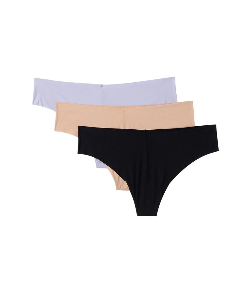 コマンドー レディース アンダー御召しもの ズボン下 Commando 3-Pack Butter Thong Multi Pack マルチ色つや