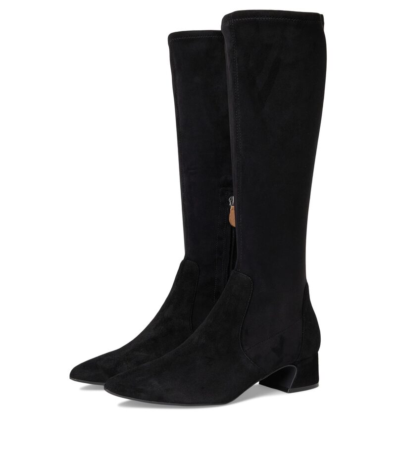 ケネスコール レディース シューズ ブーツ・レインブーツ Gentle Souls by Kenneth Cole Gallway Stretch Boots Black Suede ブラック