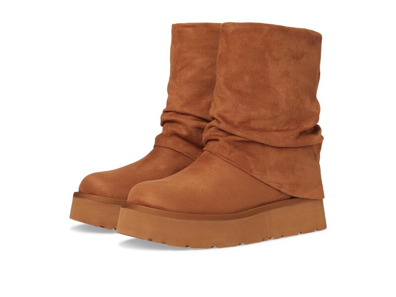 ゲス レディース シューズ ブーツ・レインブーツ GUESS Deinna Medium Brown 赤銅色