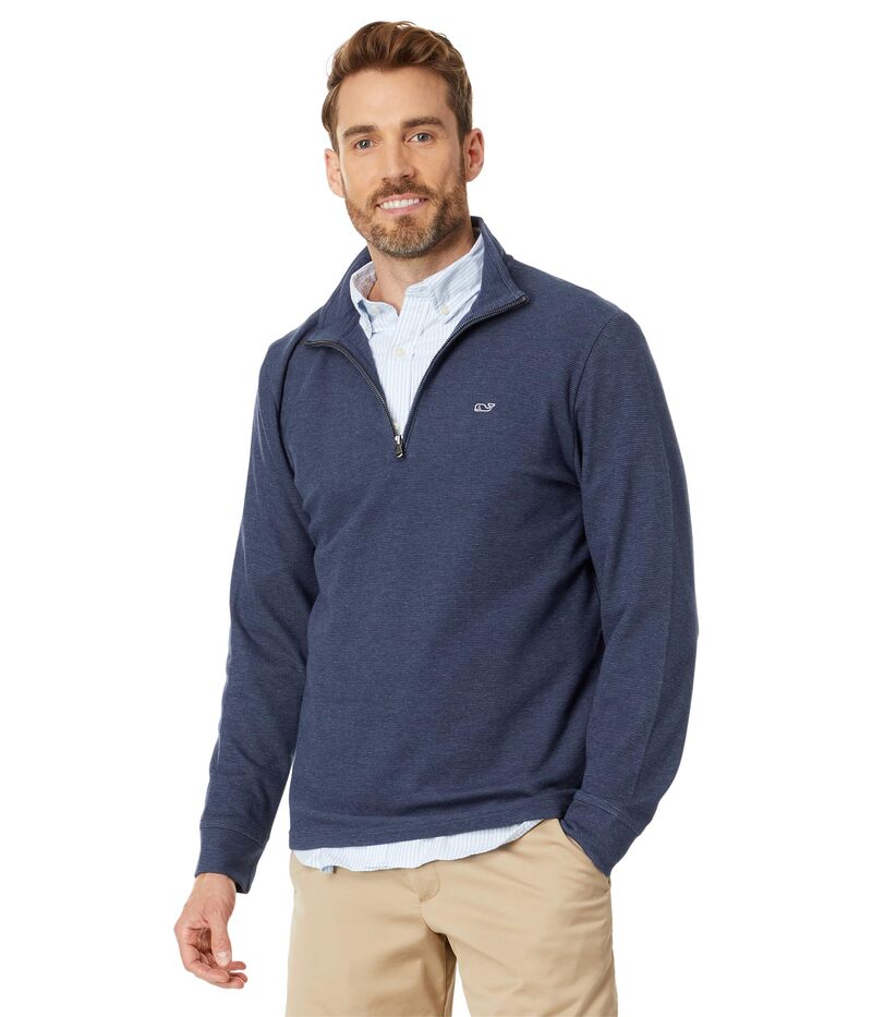 ヴァインヤードヴァインズ メンズ アウター パーカー・スウェット Vineyard Vinesaltwater 1/4 Zip Deep Bay